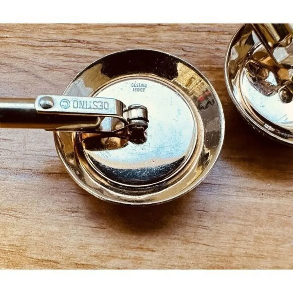 Signed‎ Destino Men's Cufflinks 1/20 12K Gold Filled 1